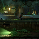 A split room in Luigi’s Mansion 3 that hints at an earlier design concept involving puzzles that spanned multiple hotel floors.
